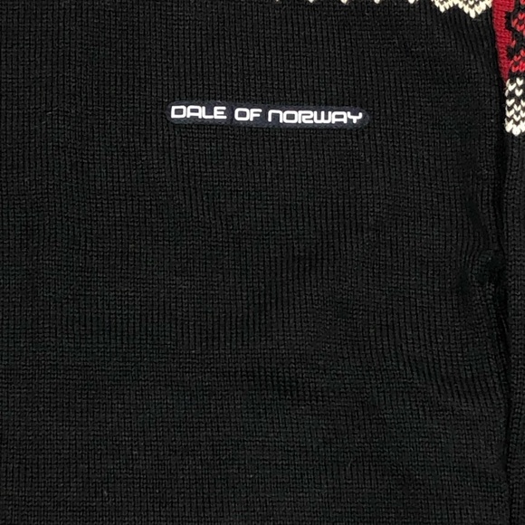 DALE OF NORWAY Olympic Fair Isle Nordic Wool Reflective Logo - Picture 3 of 7